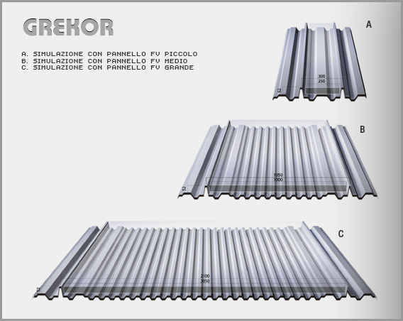 Vetroresina per coperture